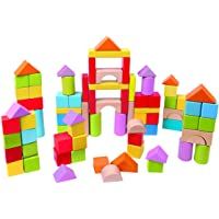 Hape- Puzle de Madera 101 Bloques- Multicolor (6918247)